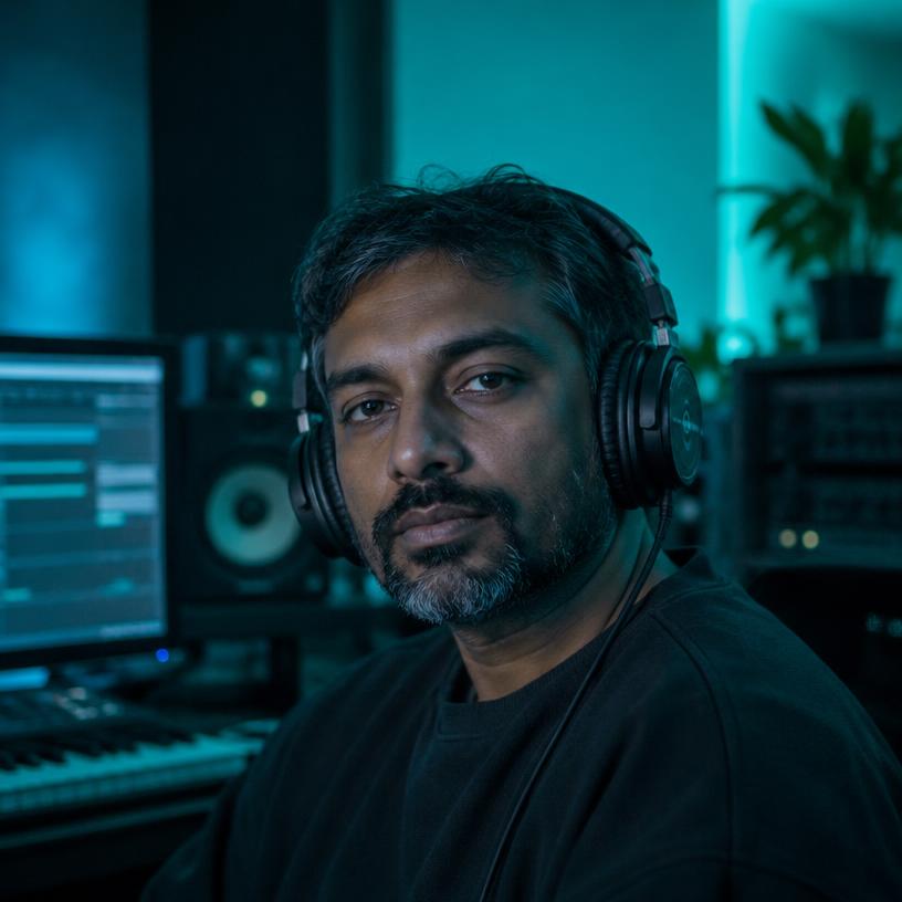 Portrait of Dev Raman